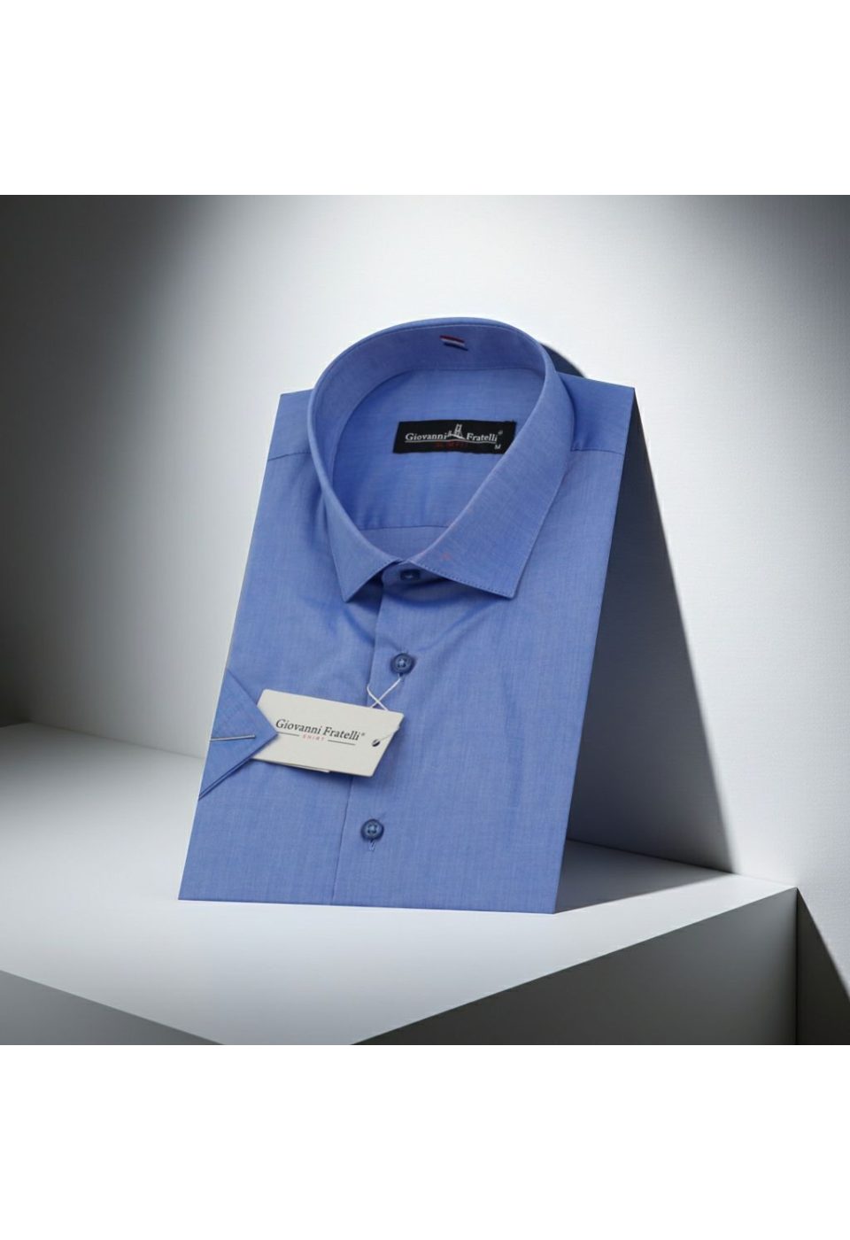 Slim Fit Kısa Kol Desenli Erkek Gömlek 3GMK310851009 - Giovanni Fratelli