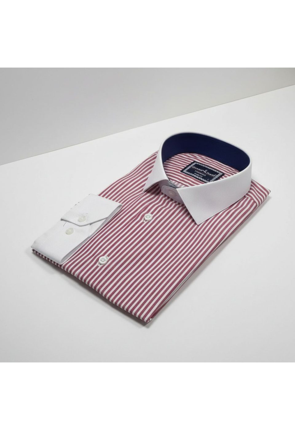 Slim Fit Uzun Kol Pano Yaka Desenli Erkek Gömlek 3GMK310865005 - Giovanni Fratelli