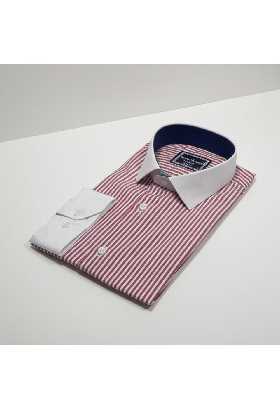 Slim Fit Uzun Kol Pano Yaka Desenli Erkek Gömlek 3GMK310865005 - Giovanni Fratelli
