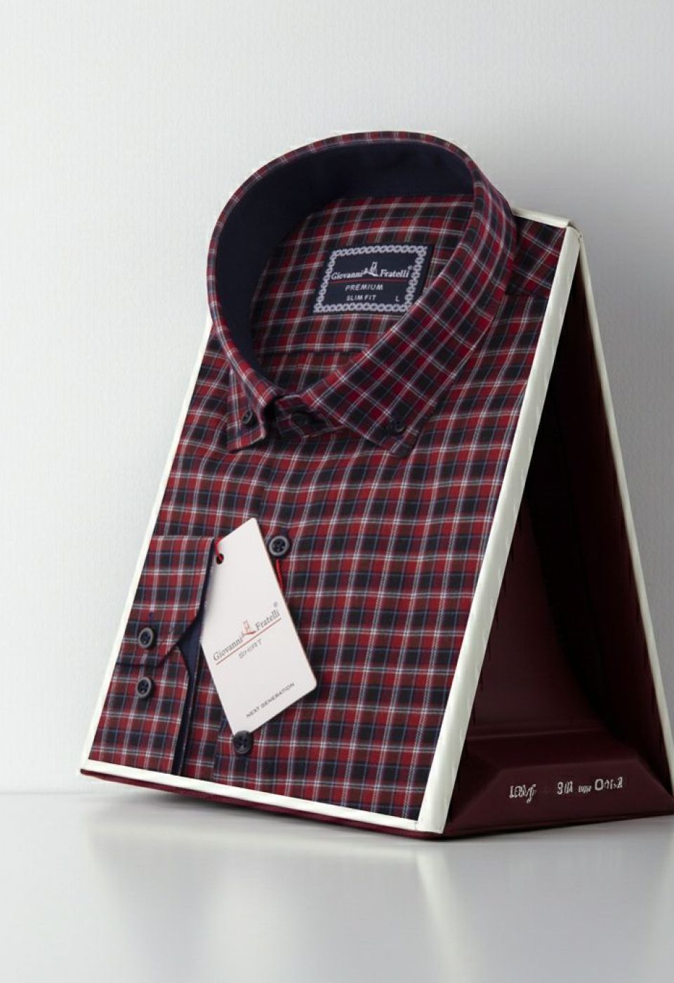 Slim Fit Uzun Kol Yaka Düğmeli Desenli Erkek Gömlek 3GMK310957014 Slim Fit Uzun Kol Yaka Düğmeli Desenli Erkek Gömlek 3GMK310957014