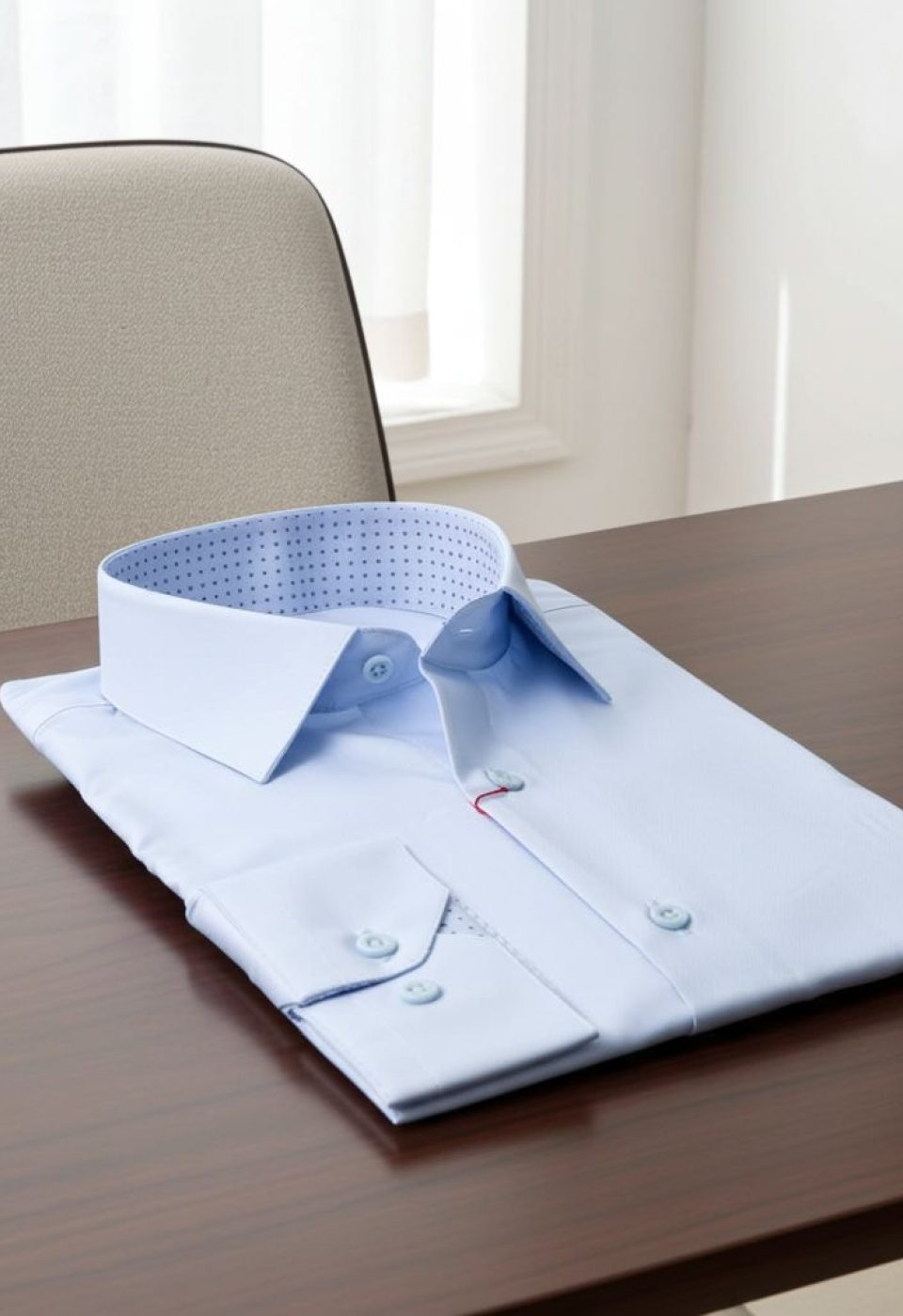 Slim Fit Uzun Kol Düz Renk Erkek Gömlek 3GMK310963007