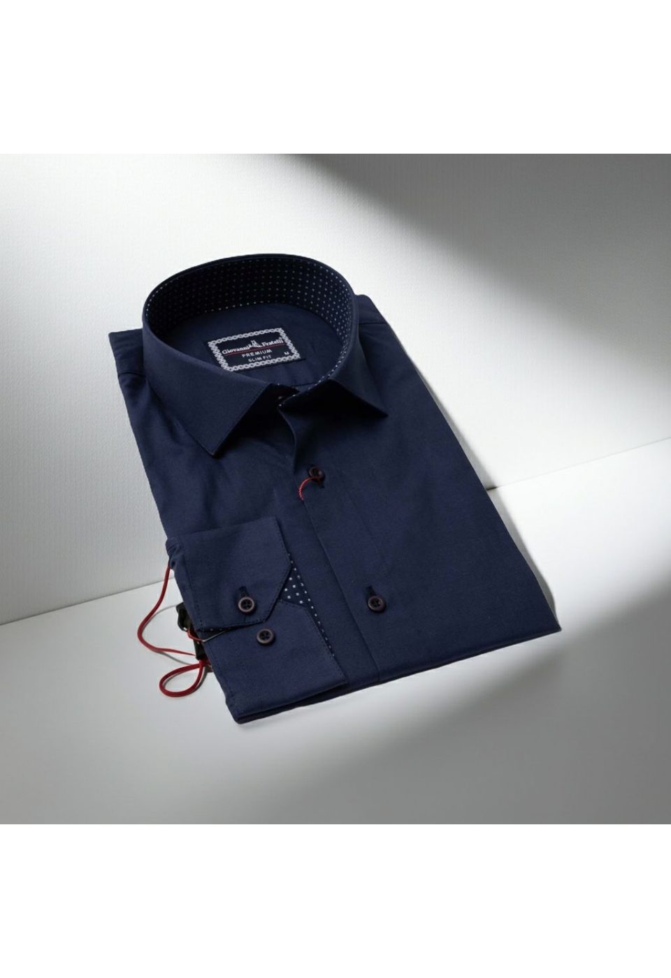 Slim Fit Uzun Kol Düz Renk Erkek Gömlek 3GMK310963010 - Giovanni Fratelli