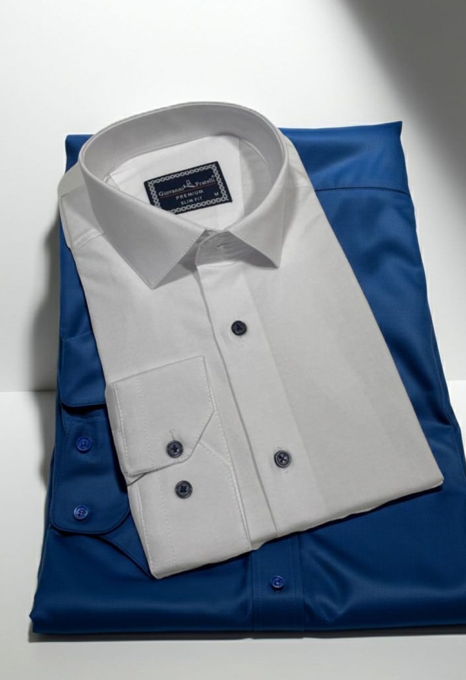 Slim Fit Uzun Kol Desenli Erkek Gömlek 3GMK311009001 - Giovanni Fratelli