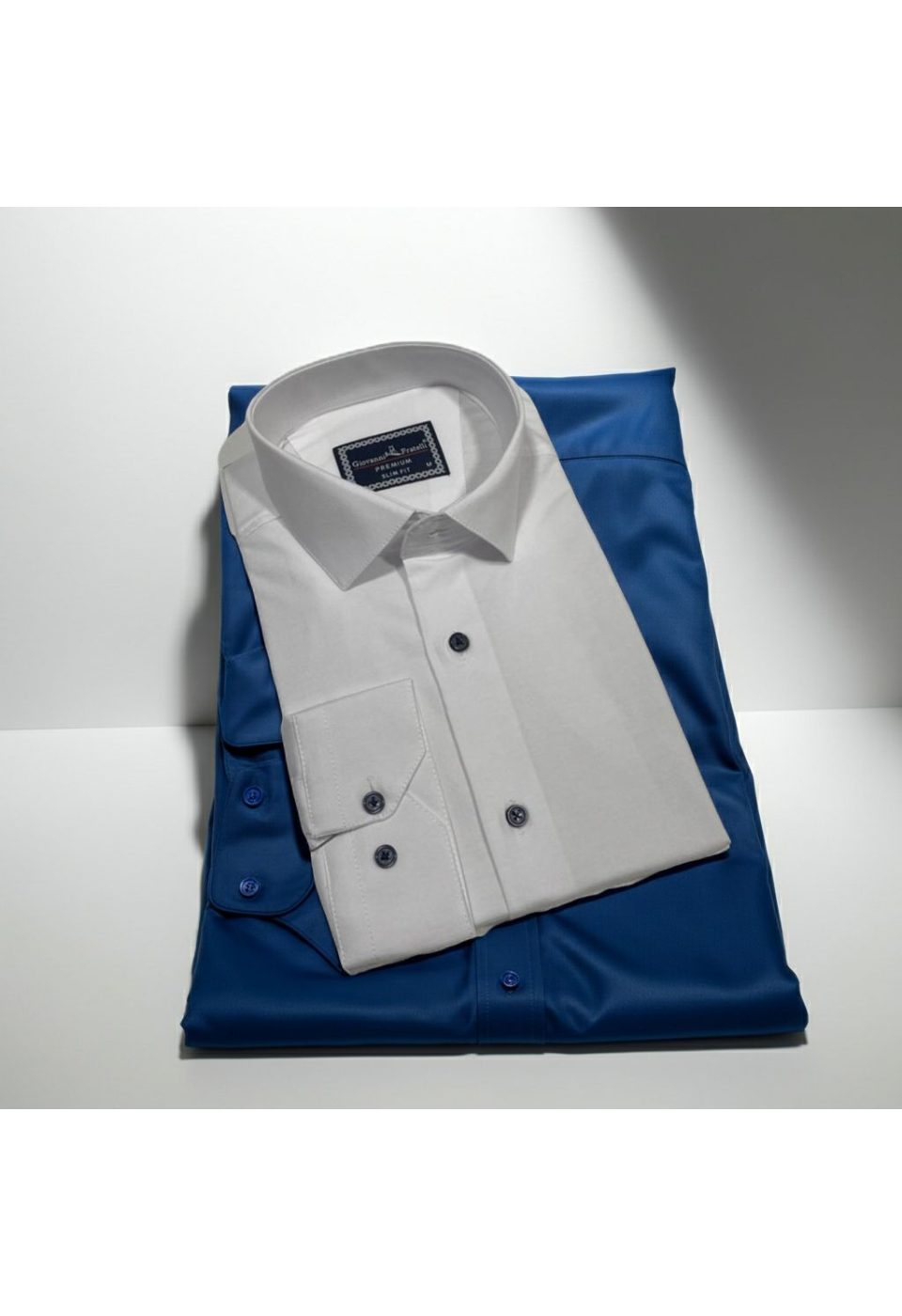 Slim Fit Uzun Kol Desenli Erkek Gömlek 3GMK311009001 - Giovanni Fratelli