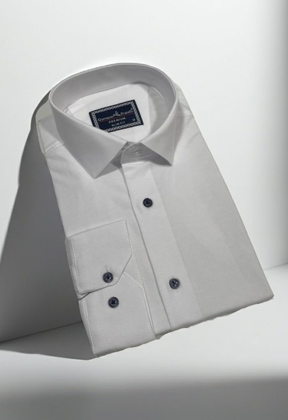 Slim Fit Uzun Kol Desenli Erkek Gömlek 3GMK311009001