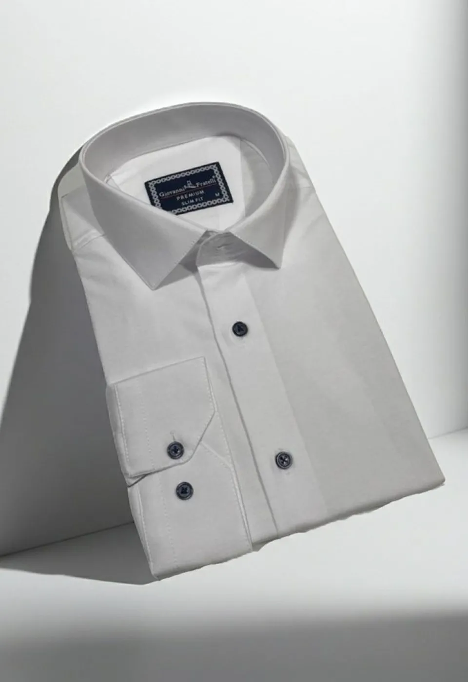 Slim Fit Uzun Kol Desenli Erkek Gömlek 3GMK311009001