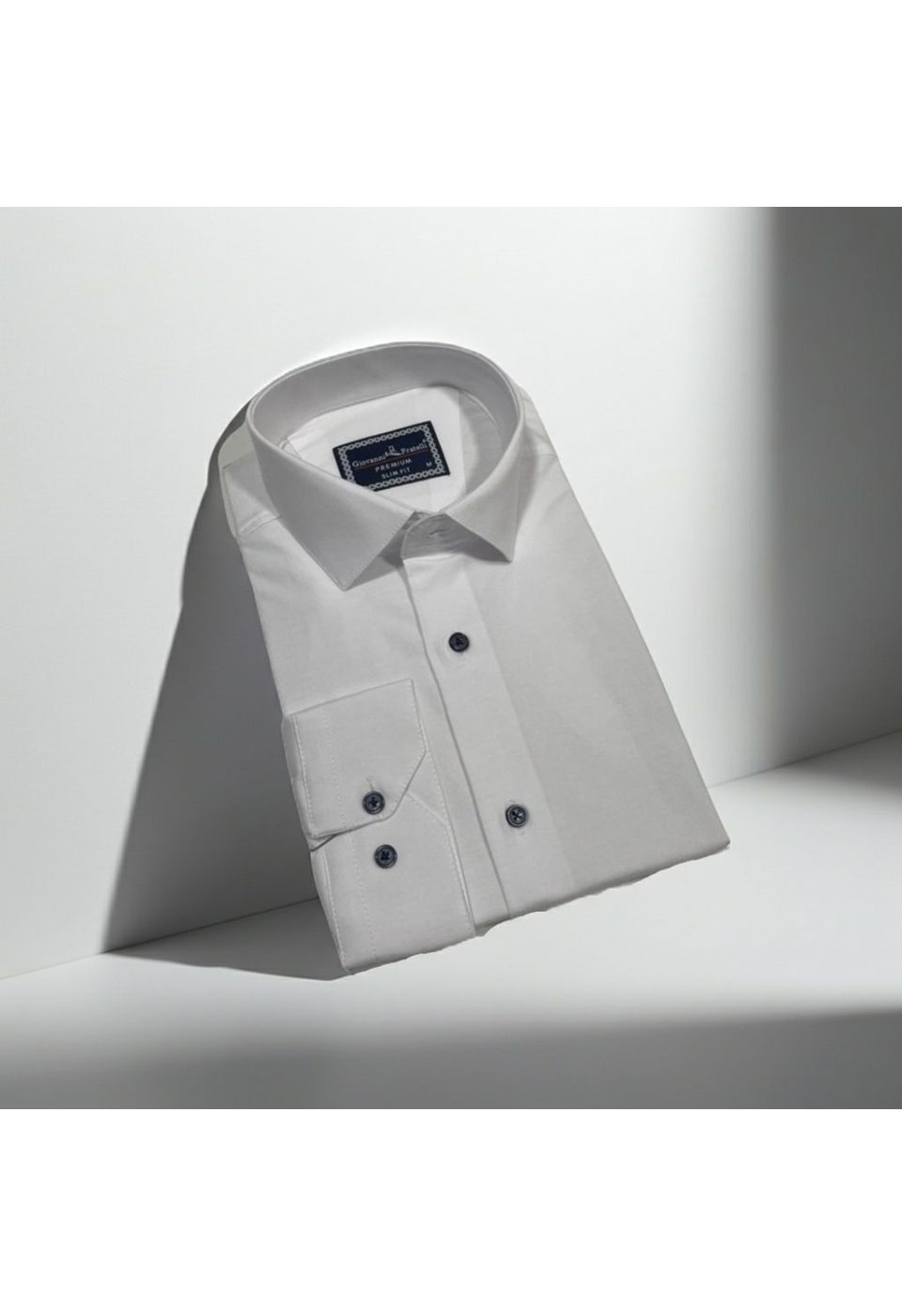 Slim Fit Uzun Kol Desenli Erkek Gömlek 3GMK311009001 - Giovanni Fratelli