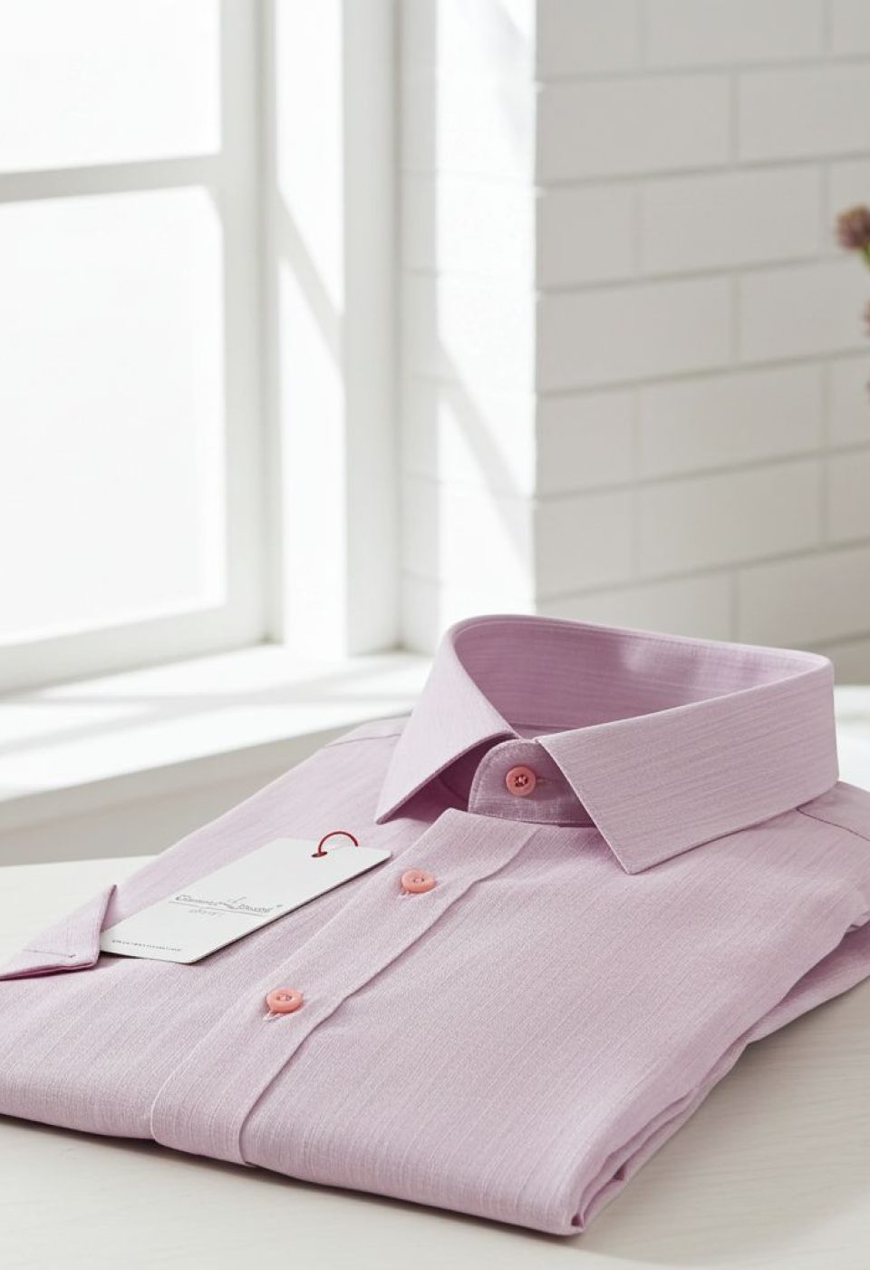 Slim Fit Kısa Kol Desenli Erkek Gömlek 3GMK321010005