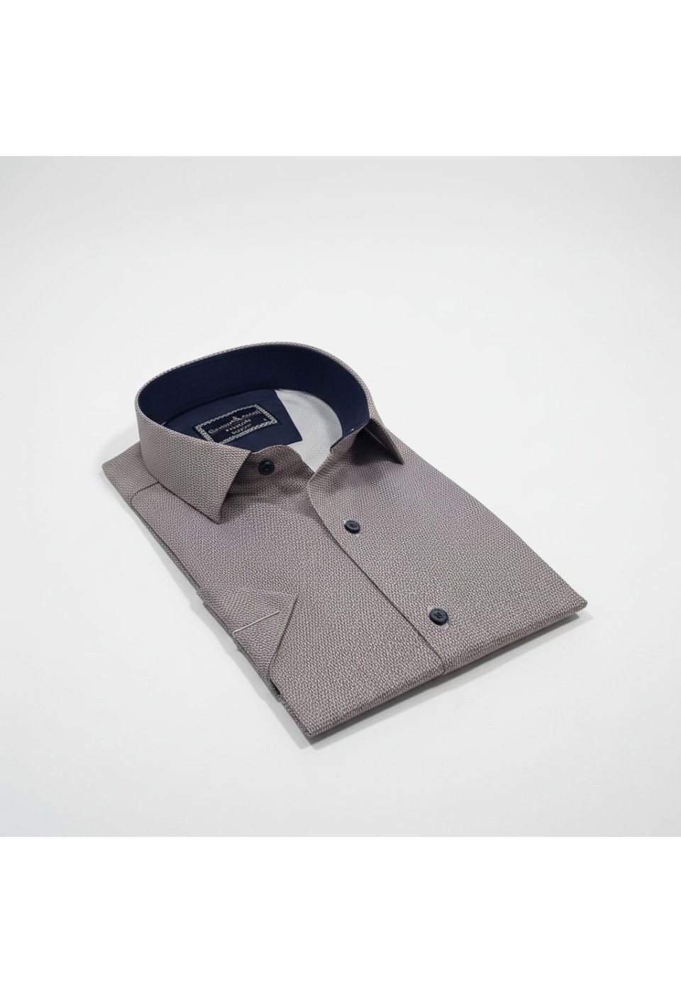 1011 CR K DIGITAL 002 Slim Fit Kısa Kol Dijital Baskılı Desenli Erkek Gömlek 3GMK321011002 - Giovanni Fratelli