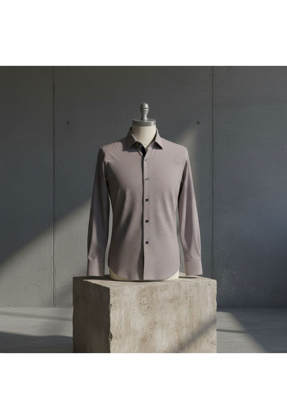 1011 CR K DIGITAL 002 Slim Fit Kısa Kol Dijital Baskılı Desenli Erkek Gömlek 3GMK321011002 - Giovanni Fratelli