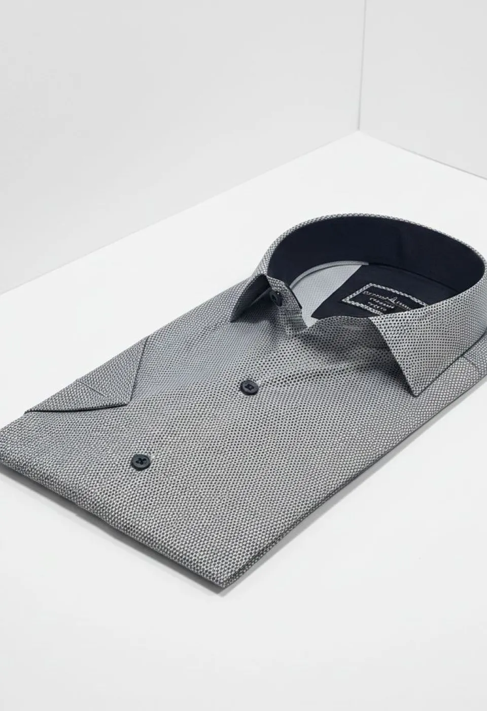 Slim Fit Kısa Kol Dijital Baskılı Desenli Erkek Gömlek 3GMK321011005 - Giovanni Fratelli