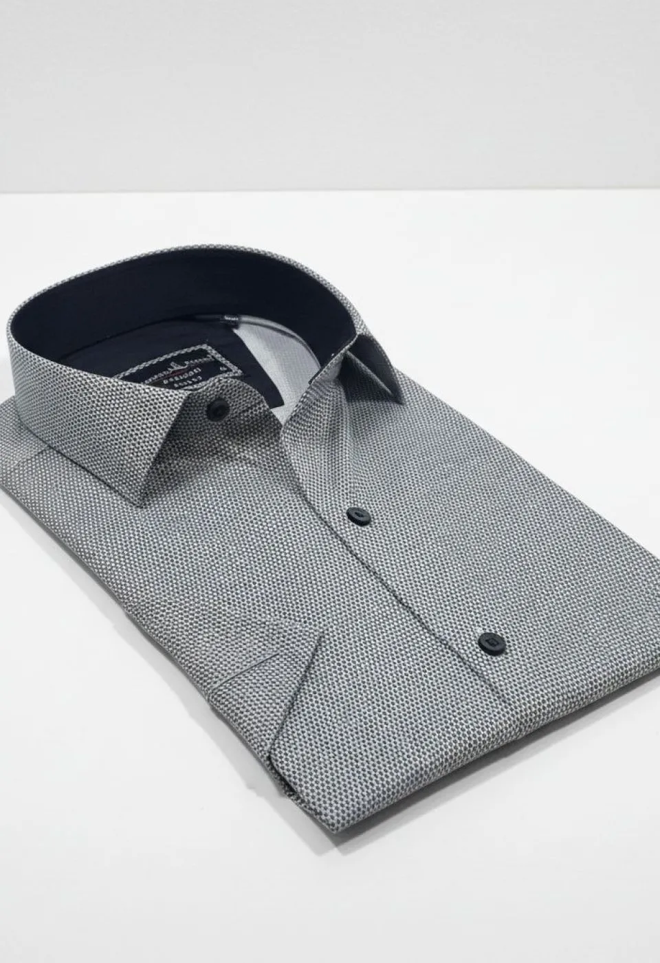 Slim Fit Kısa Kol Dijital Baskılı Desenli Erkek Gömlek 3GMK321011005 - Giovanni Fratelli