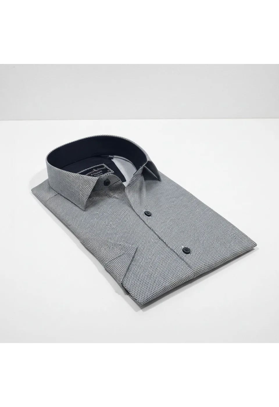 Slim Fit Kısa Kol Dijital Baskılı Desenli Erkek Gömlek 3GMK321011005 - Giovanni Fratelli
