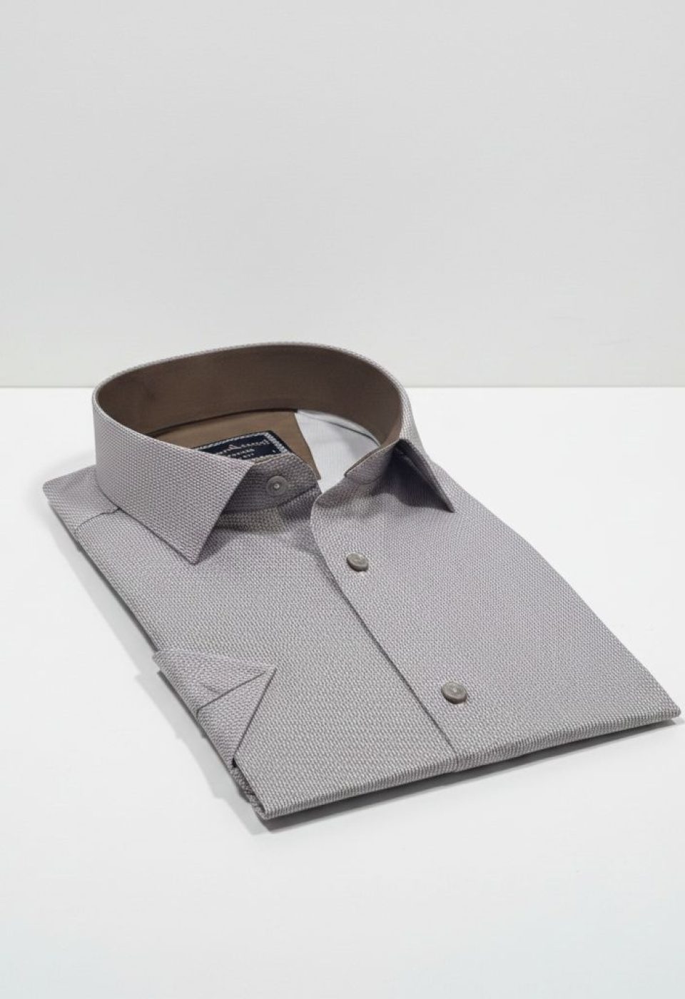 Slim Fit Kısa Kol Dijital Baskılı Desenli Erkek Gömlek 3GMK321011006