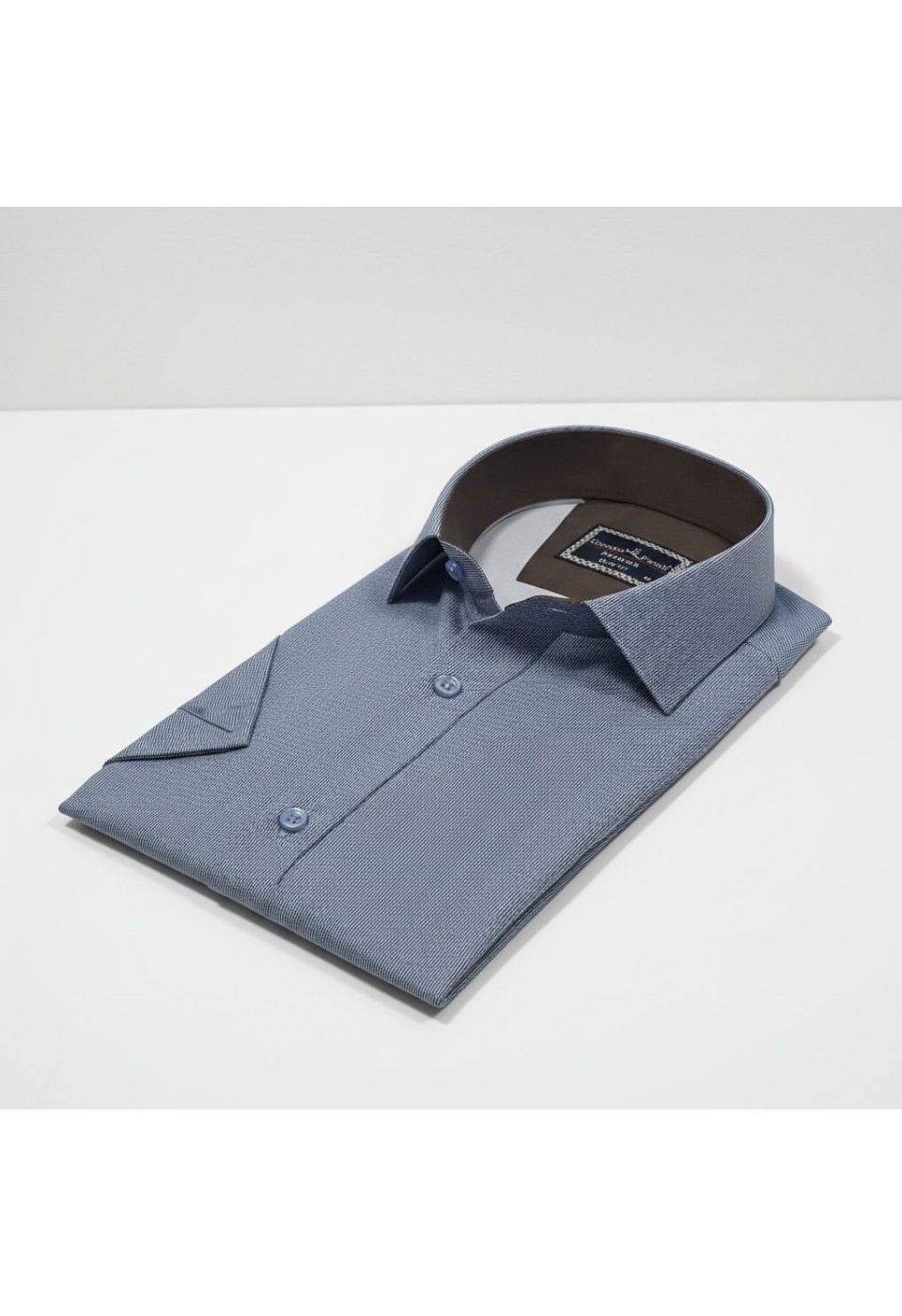 1011 CR K DIGITAL 007 Slim Fit Kısa Kol Dijital Baskılı Desenli Erkek Gömlek 3GMK321011007 - Giovanni Fratelli