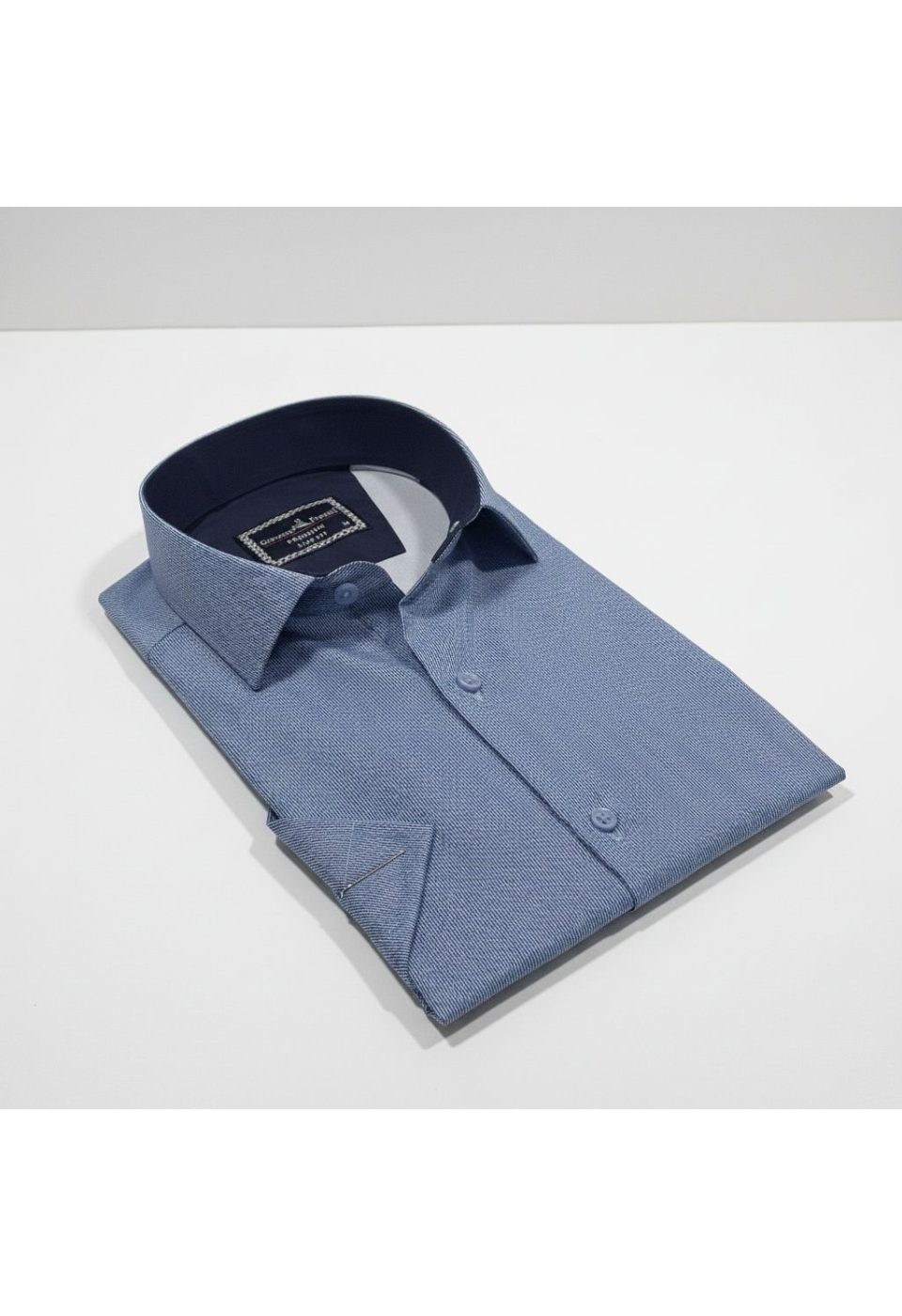 Slim Fit Kısa Kol Dijital Baskılı Desenli Erkek Gömlek 3GMK321011009 - Giovanni Fratelli