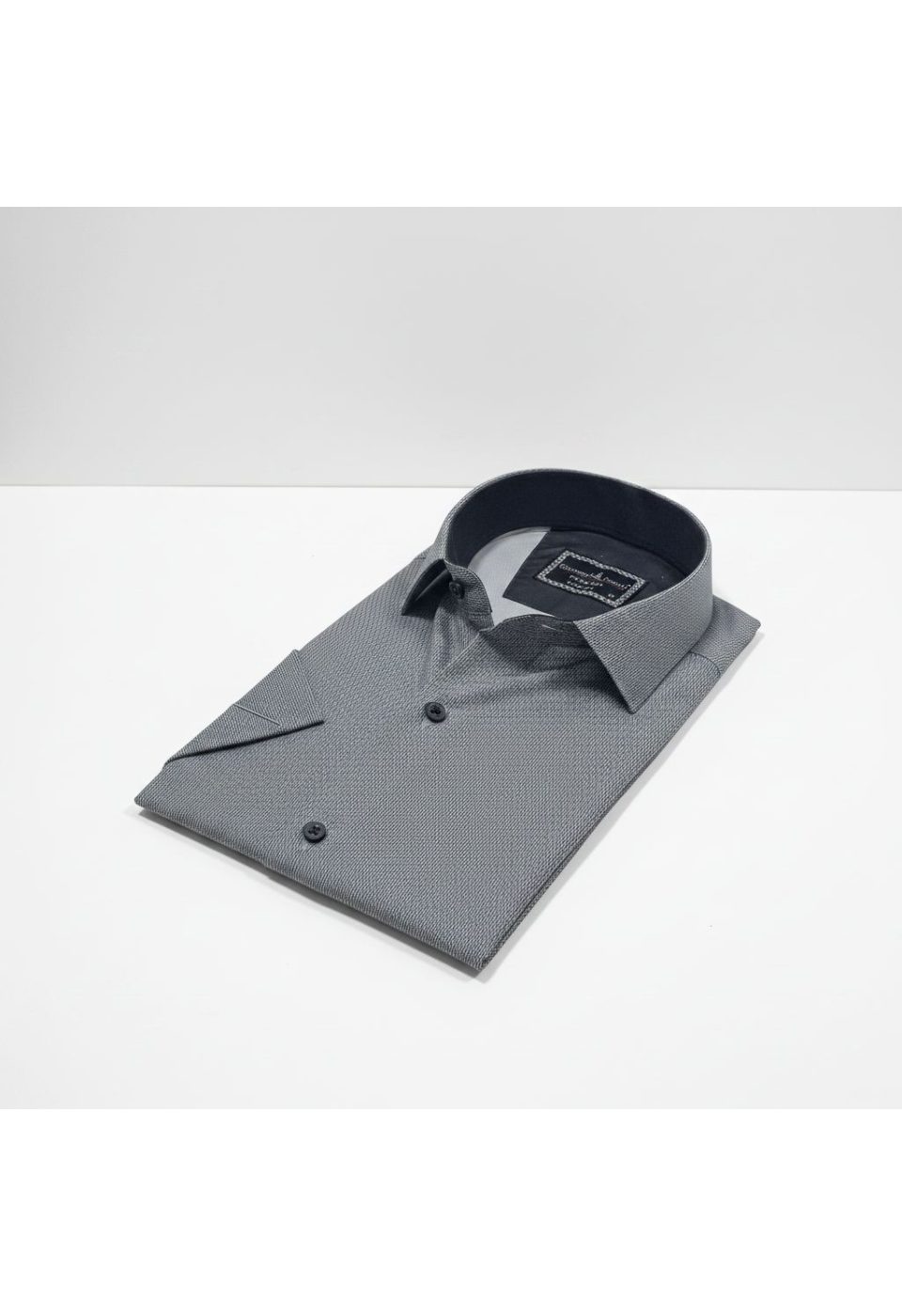 Slim Fit Kısa Kol Dijital Baskılı Desenli Erkek Gömlek 3GMK321011010 - Giovanni Fratelli