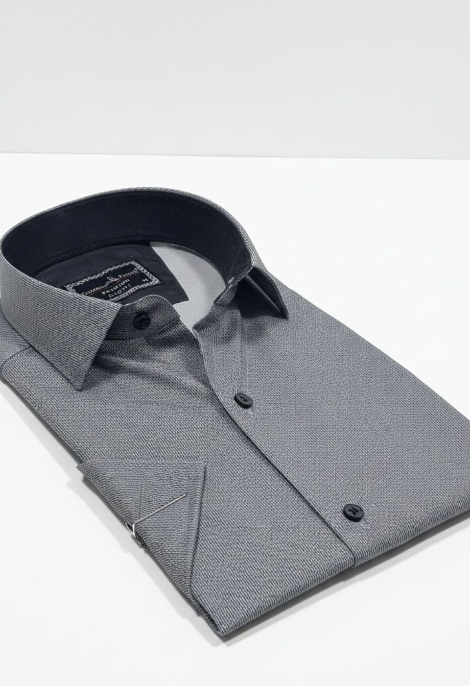 Slim Fit Kısa Kol Dijital Baskılı Desenli Erkek Gömlek 3GMK321011010 - Giovanni Fratelli