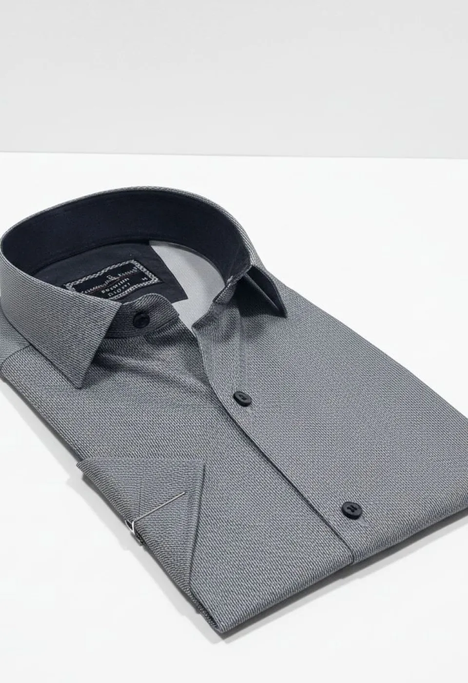 Slim Fit Kısa Kol Dijital Baskılı Desenli Erkek Gömlek 3GMK321011010 - Giovanni Fratelli