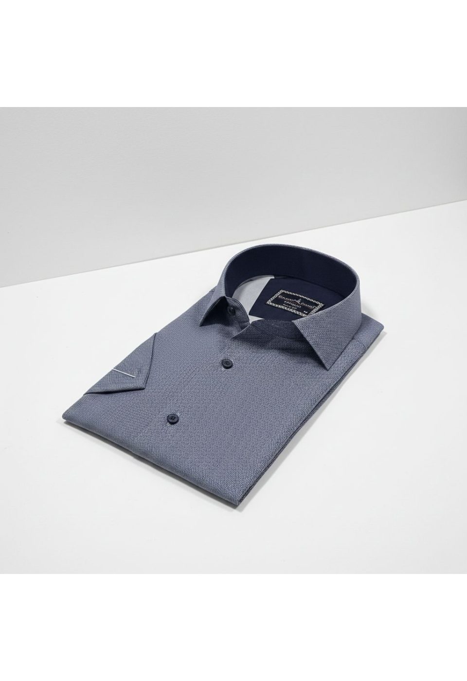 Slim Fit Kısa Kol Dijital Baskılı Desenli Erkek Gömlek 3GMK321011014 - Giovanni Fratelli