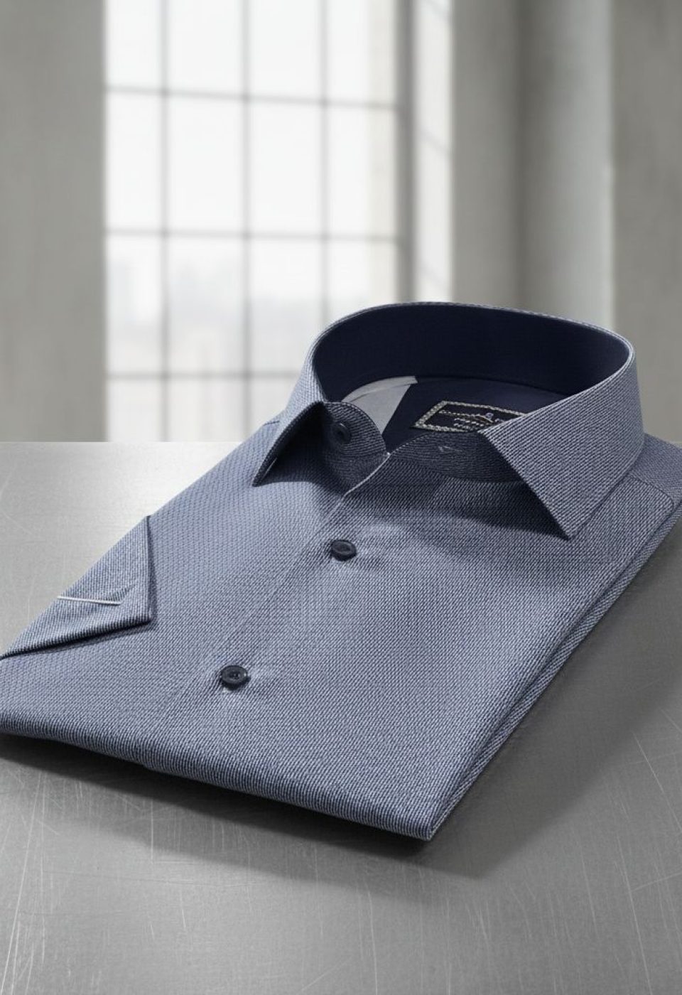 Slim Fit Kısa Kol Dijital Baskılı Desenli Erkek Gömlek 3GMK321011014 - Giovanni Fratelli