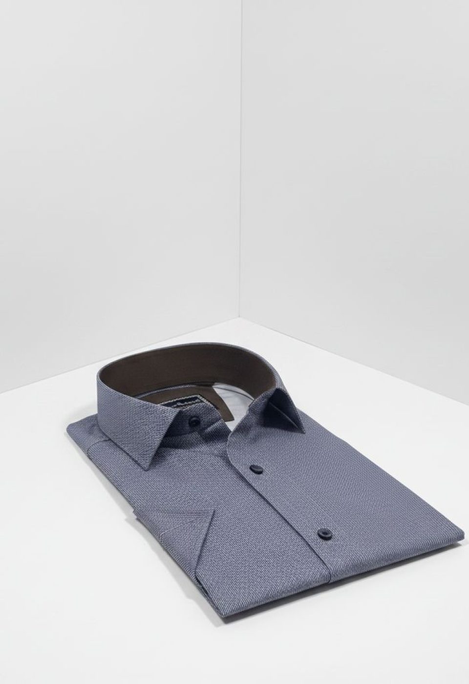 Slim Fit Kısa Kol Dijital Baskılı Desenli Erkek Gömlek 3GMK321011015 - Giovanni Fratelli