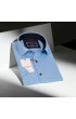 Slim Fit Kısa Kol Dijital Baskılı Desenli Erkek Gömlek 3GMK311064005