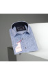 Slim Fit Kısa Kol Dijital Baskılı Desenli Erkek Gömlek 3GMK311067002