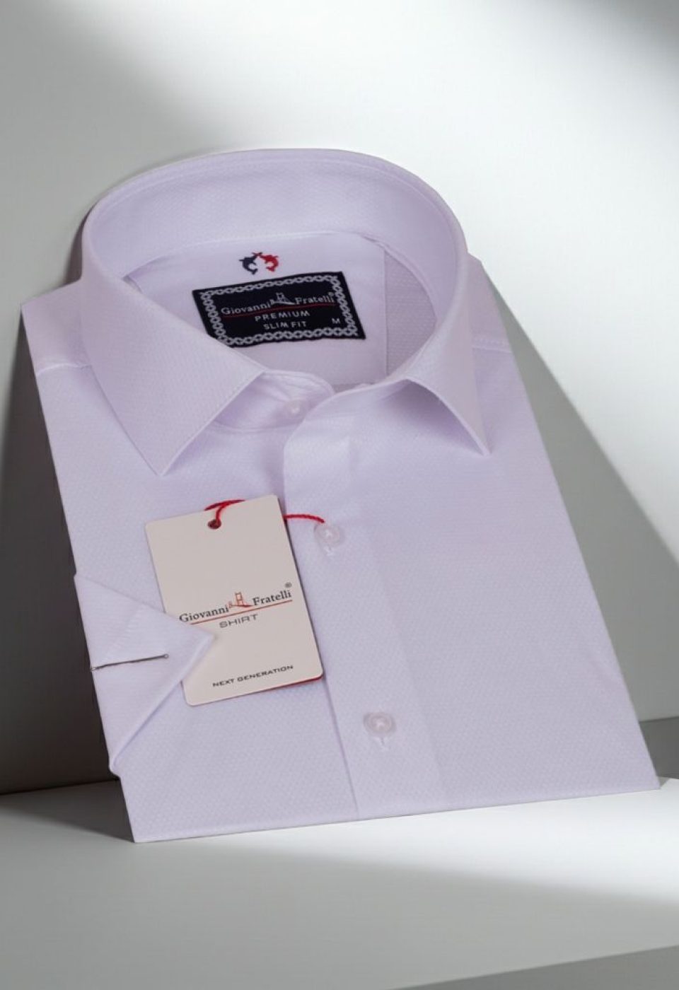 Slim Fit Kısa Kol Armürlü Jakar Erkek Gömlek 3GMK311068001 Slim Fit Kısa Kol Armürlü Jakar Erkek Gömlek 3GMK311068001