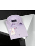 Slim Fit Kısa Kol Armürlü Jakar Erkek Gömlek 3GMK311069004