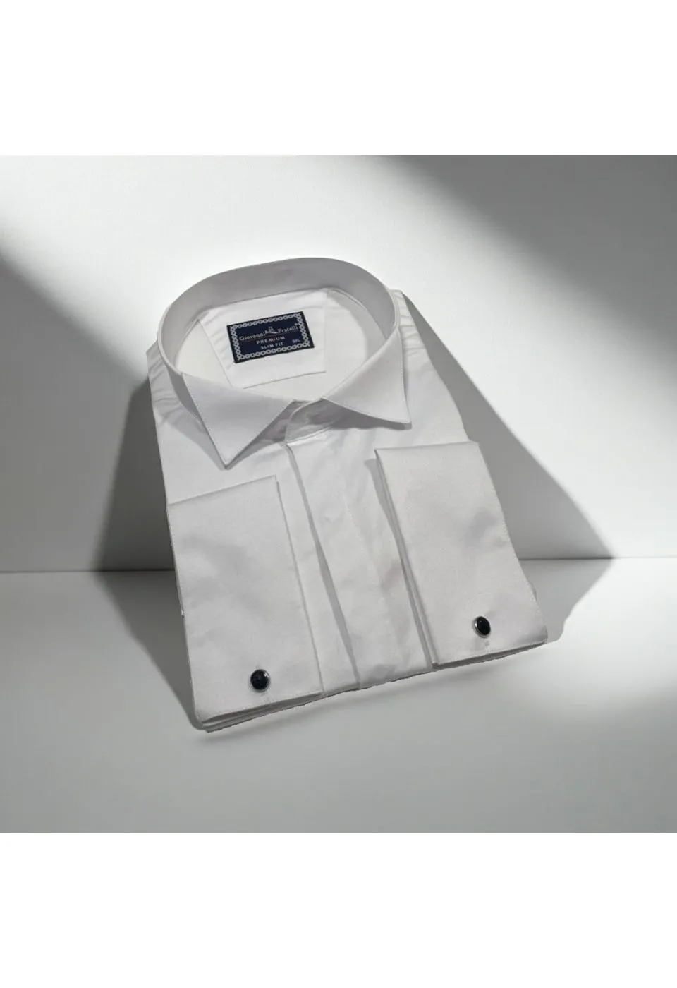 Slim Fit Düz Renk Kol Düğmeli Ata Yaka Erkek Gömlek 3GMK3110703001 - Giovanni Fratelli