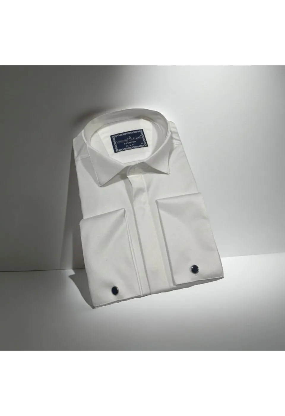 Slim Fit Düz Renk Kol Düğmeli Ata Yaka Erkek Gömlek 3GMK3110703001 - Giovanni Fratelli