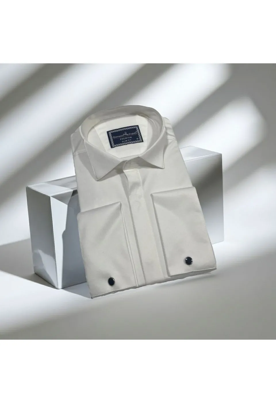 Slim Fit Düz Renk Kol Düğmeli Ata Yaka Erkek Gömlek 3GMK3110703001 - Giovanni Fratelli