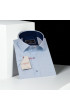 Slim Fit Kısa Kol Dijital Baskılı Desenli Erkek Gömlek 3GMK311073003