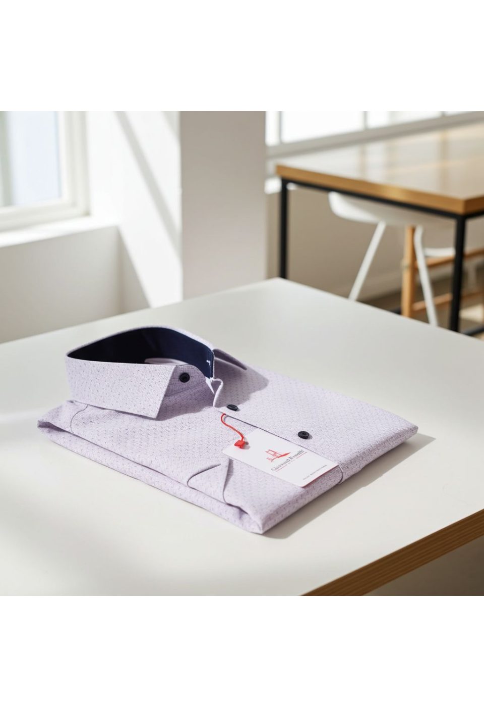 Slim Fit Kısa Kol Desenli Erkek Gömlek 3GMK311077004 - Giovanni Fratelli