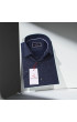 Slim Fit Kısa Kol Desenli Erkek Gömlek 3GMK311084003