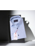 Slim Fit Kısa Kol Desenli Erkek Gömlek 3GMK311085002