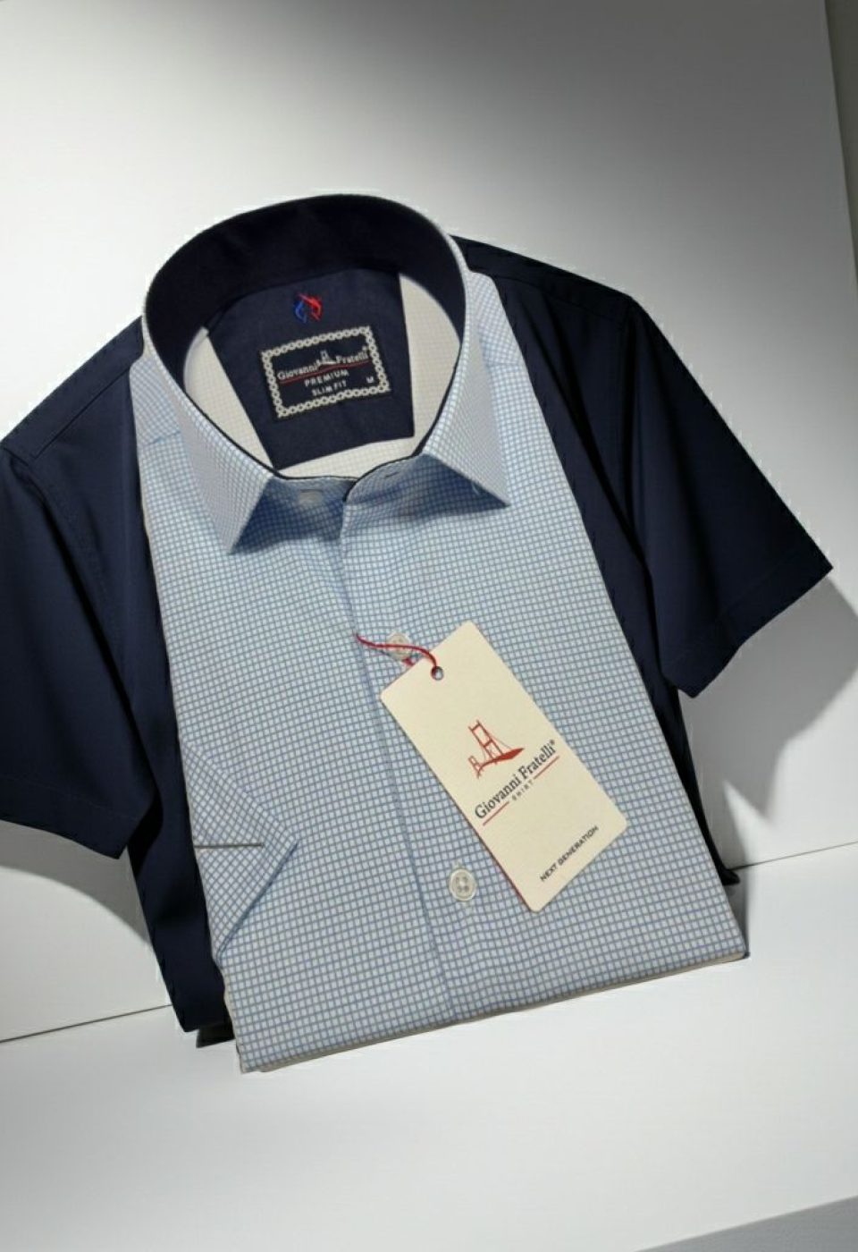 Slim Fit Kısa Kol Desenli Saten Erkek Gömlek 3GMK321106003 Slim Fit Kısa Kol Desenli Saten Erkek Gömlek 3GMK321106003