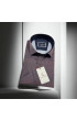 Slim Fit Kısa Kol Desenli Erkek Gömlek 3GMK351112003