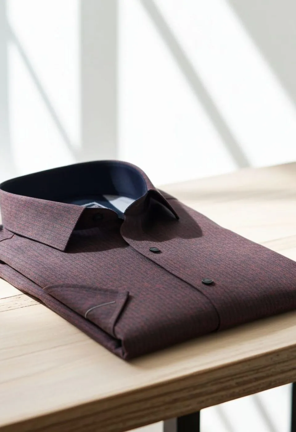Slim Fit Kısa Kol Desenli Erkek Gömlek 3GMK351112003 - Giovanni Fratelli