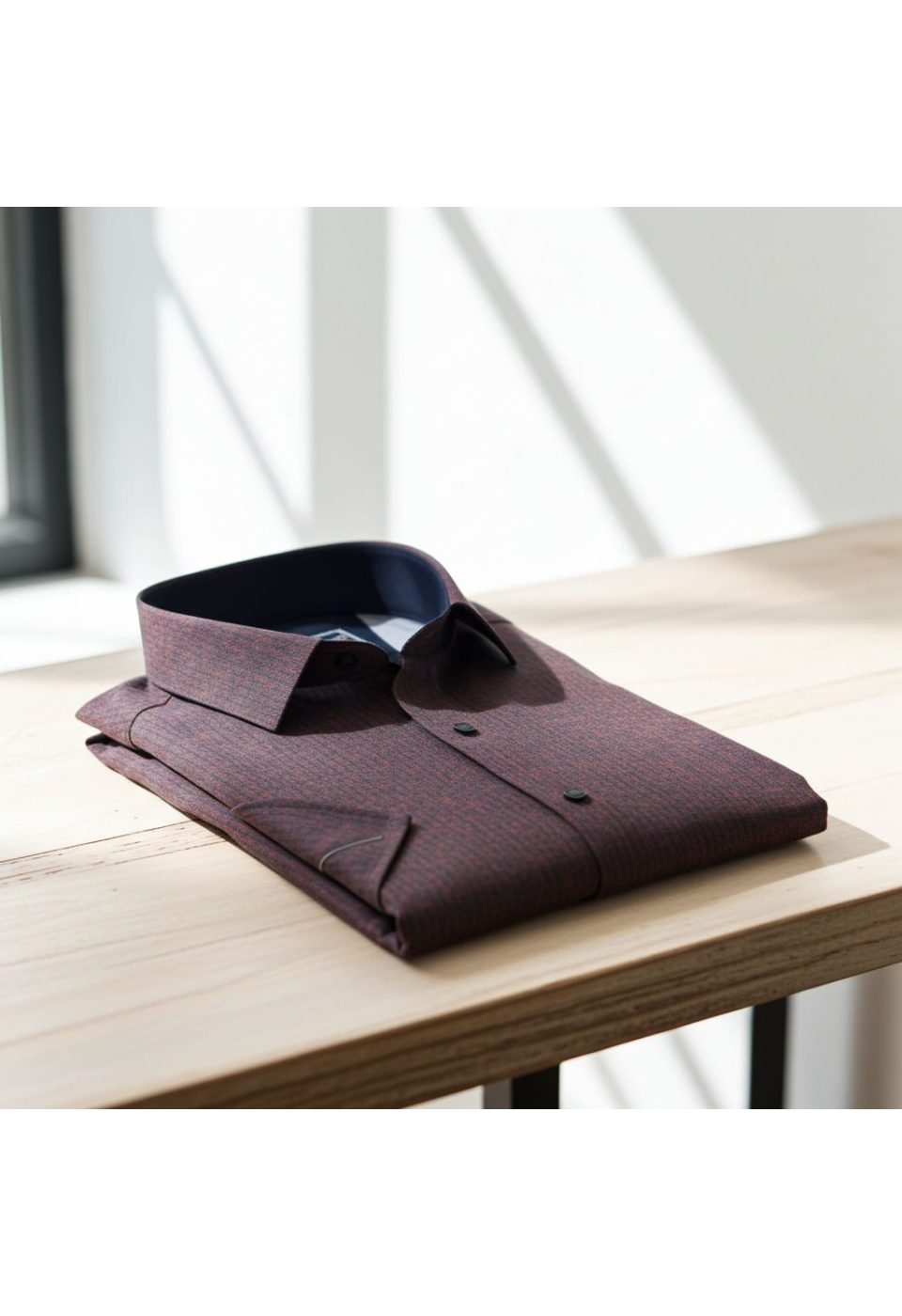 Slim Fit Kısa Kol Desenli Erkek Gömlek 3GMK351112003 - Giovanni Fratelli