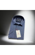 Slim Fit Kısa Kol Desenli Erkek Gömlek 3GMK351112007
