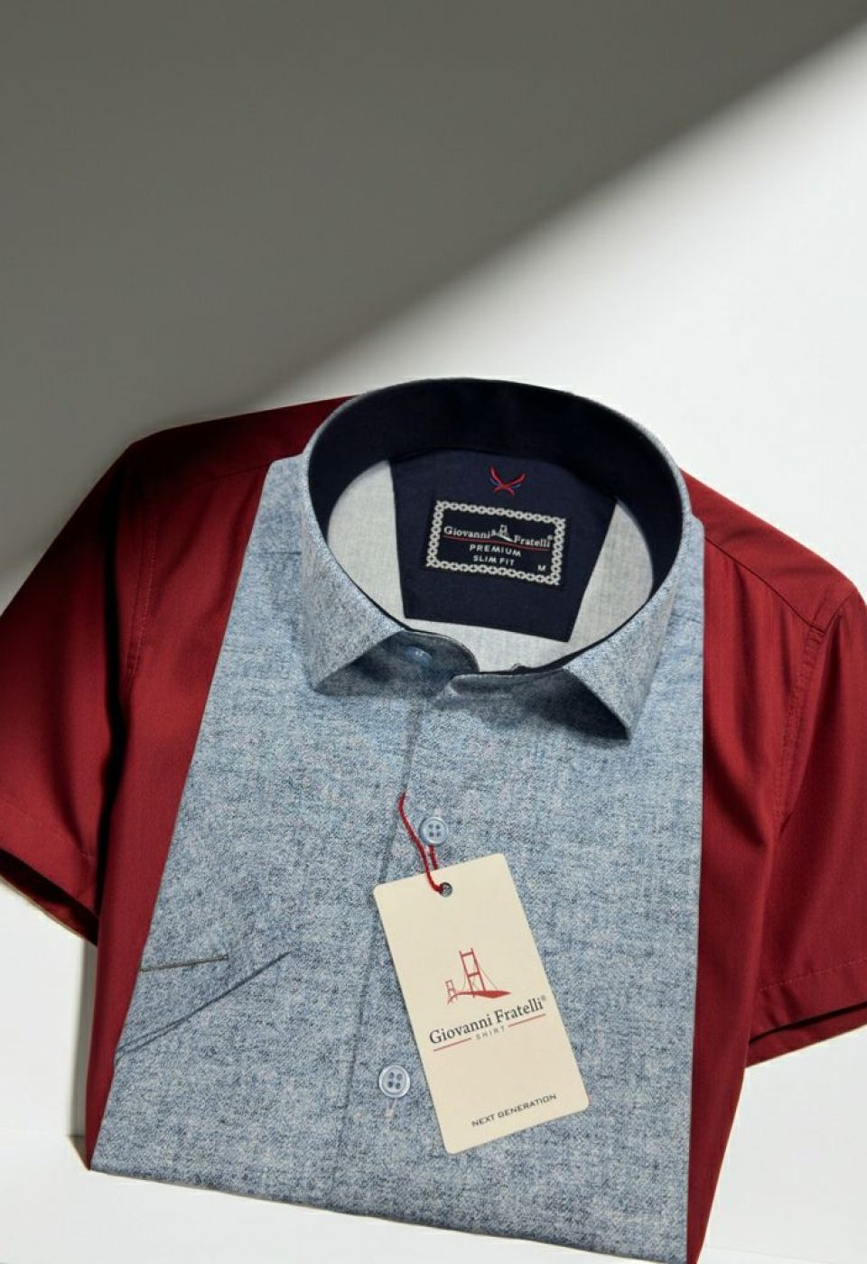 Slim Fit Kısa Kol Desenli Erkek Gömlek 3GMK361113005 Slim Fit Kısa Kol Desenli Erkek Gömlek 3GMK361113005
