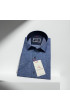 Slim Fit Kısa Kol Desenli Erkek Gömlek 3GMK361113009