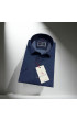 Slim Fit Kısa Kol Desenli Erkek Gömlek 3GMK361113011