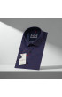 Slim Fit Kısa Kol Desenli Erkek Gömlek 3GMK311120004