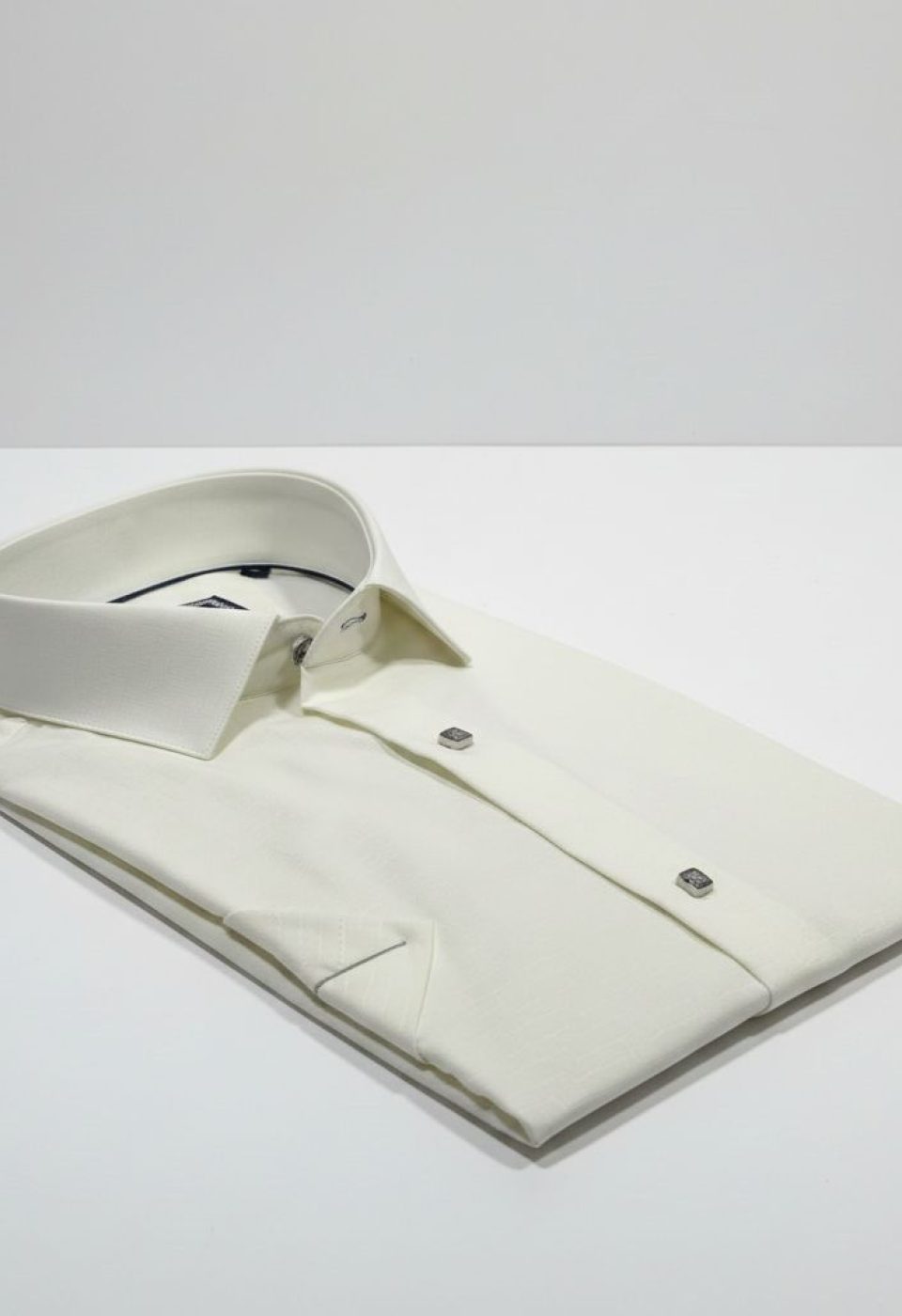 Slim Fit Kısa Kol Desenli Erkek Gömlek 3GMK311128002