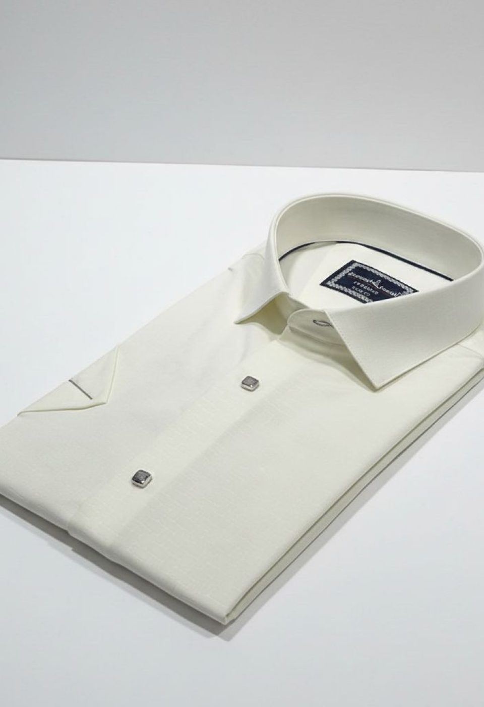 Slim Fit Kısa Kol Desenli Erkek Gömlek 3GMK311128002 - Giovanni Fratelli