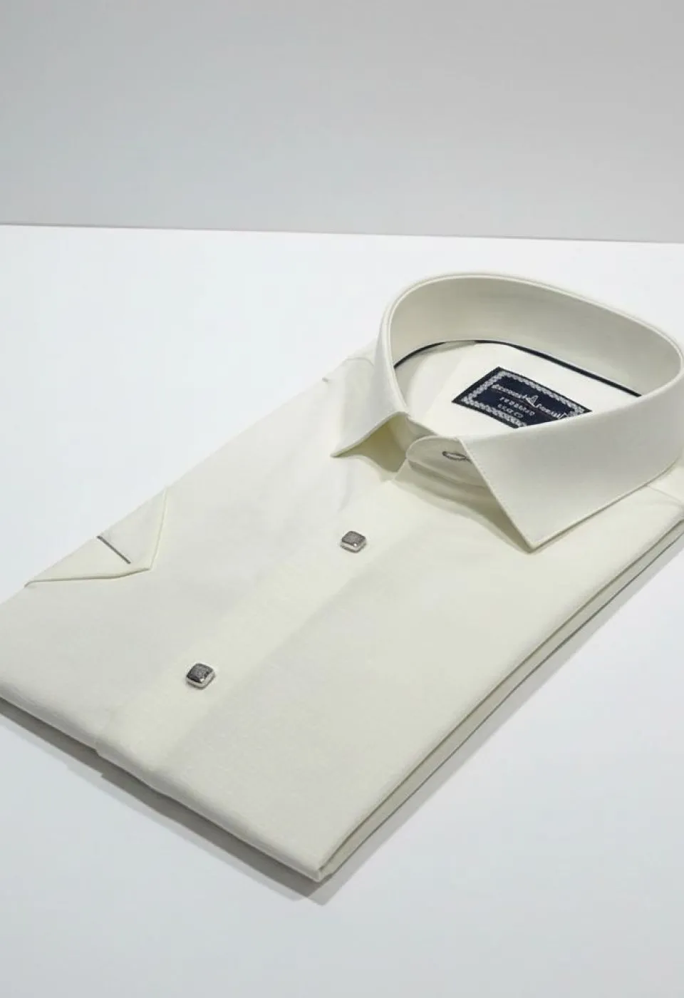 Slim Fit Kısa Kol Desenli Erkek Gömlek 3GMK311128002 - Giovanni Fratelli