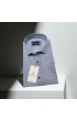 Slim Fit Kısa Kol Desenli Erkek Gömlek 3GMK321134005